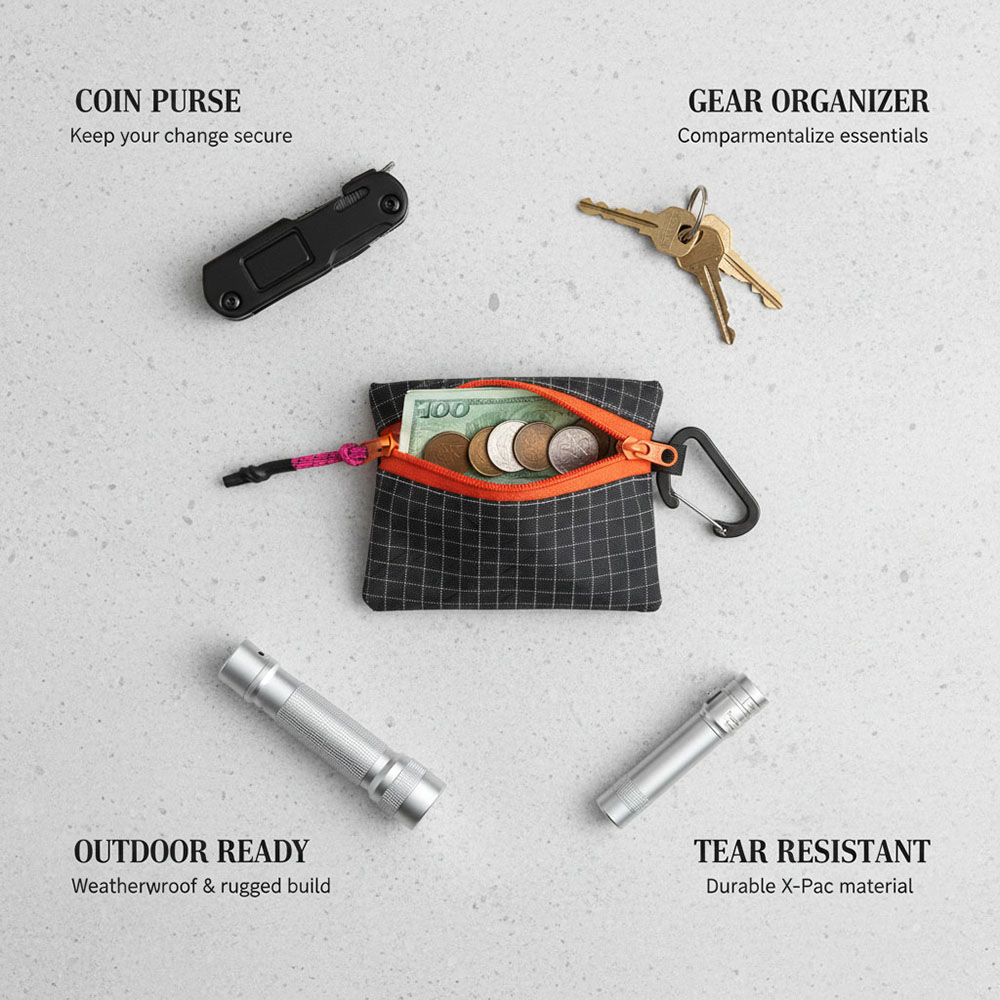 Edc Carry Kit - Bolsa de Almacenamiento Exterior de UHMWPE,