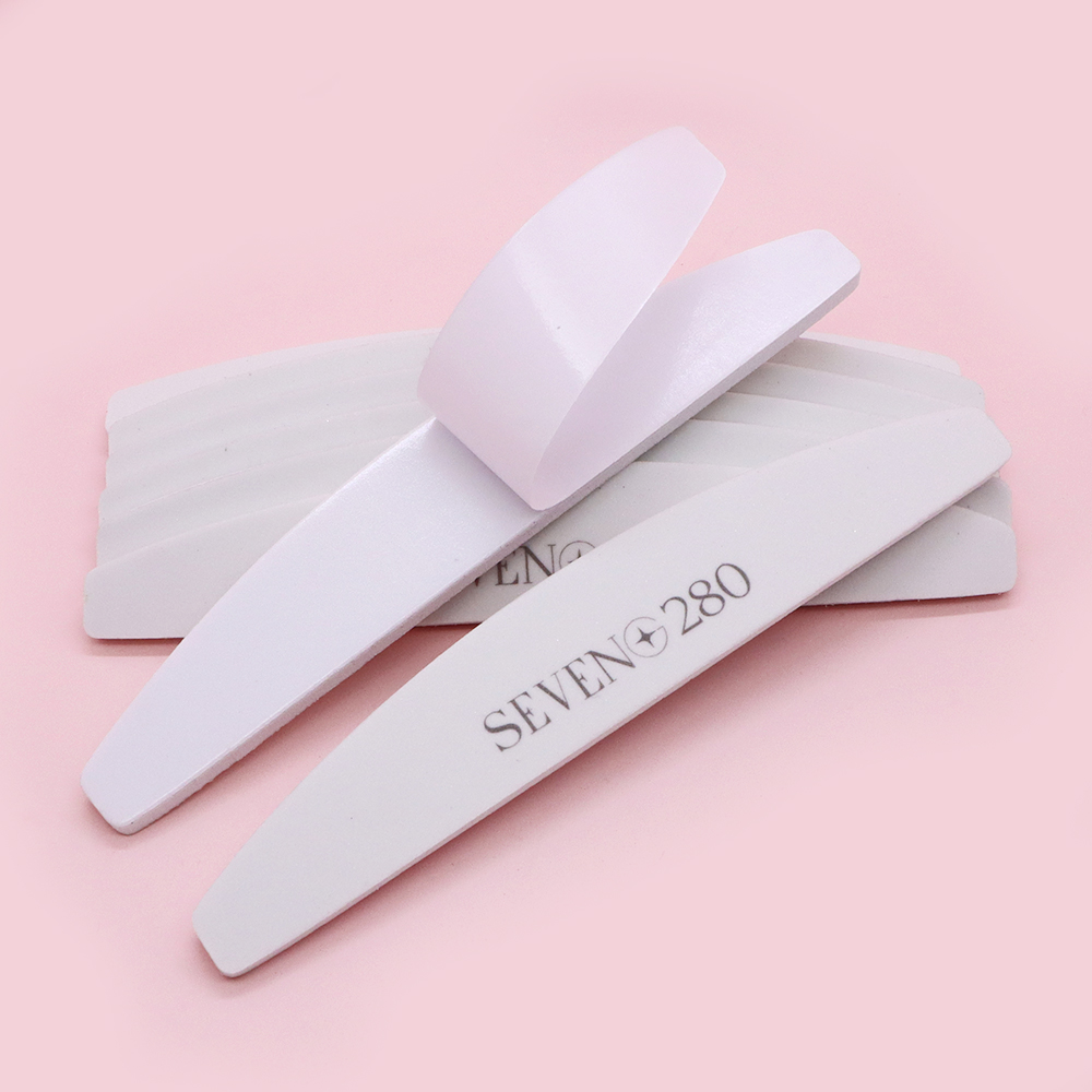 Nail File Titanium - 12 limas de uñas curvas de