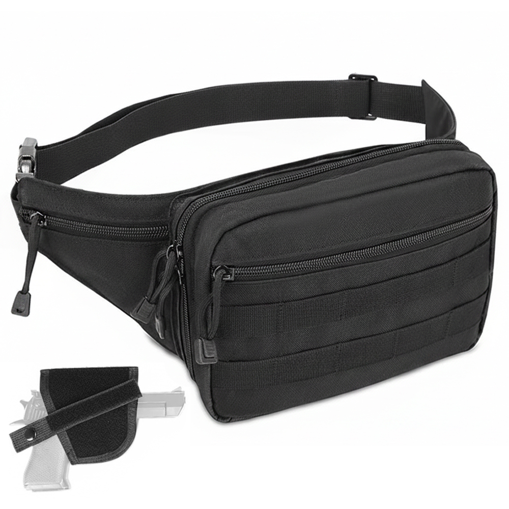 Edc Concealed Carry Fanny Pack - Bolsa táctica para pistola de porte