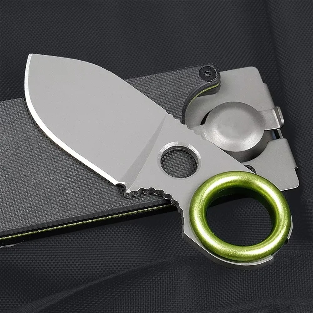 Mini Cuchillo de Anillo EDC co - Edc Pocket Carry Fixed Blade reseña y precio