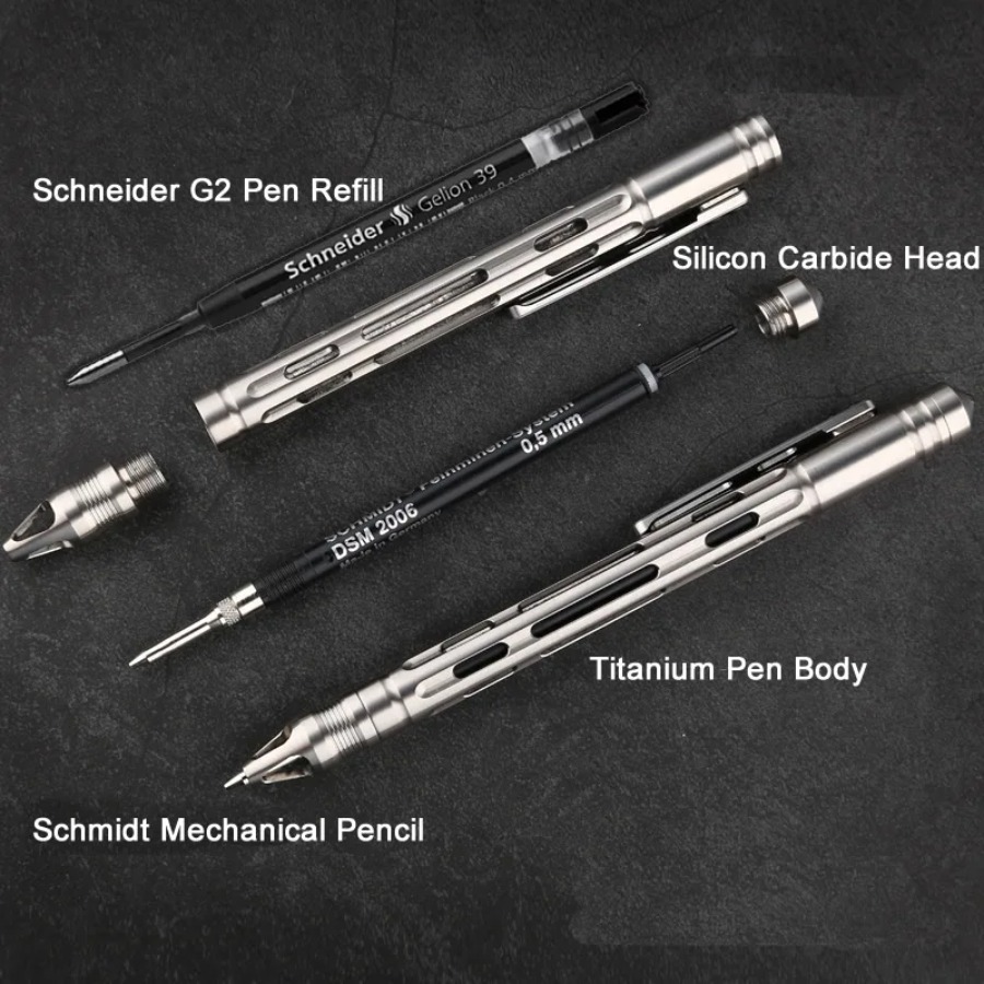 Bolígrafo Táctico 2 en 1 de Ti - Pen Tactical Glass reseña y precio