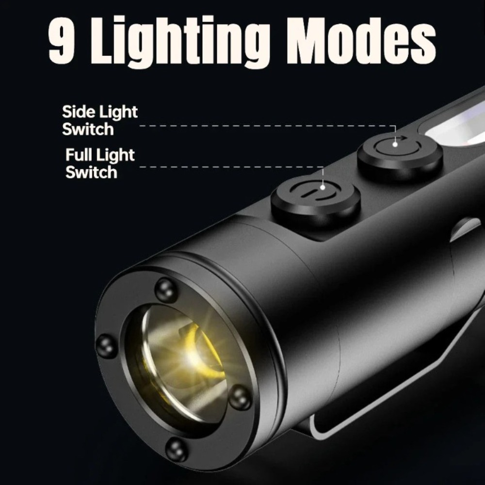 Mini linterna LED recargable t - Keychain Flashlight reseña y precio