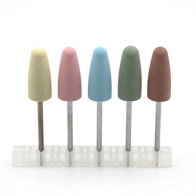 Juego de 5 brocas de silicona  - Nail File Titanium reseña y precio