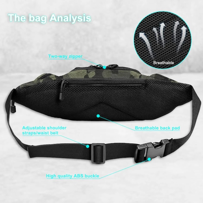 1 Pieza de Riñonera Táctica Im - Edc Concealed Carry Fanny Pack reseña y precio