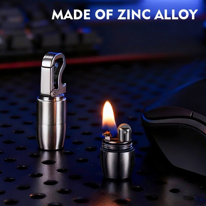Mini llavero, encendedor de qu - Ferro Rod Striker reseña y precio