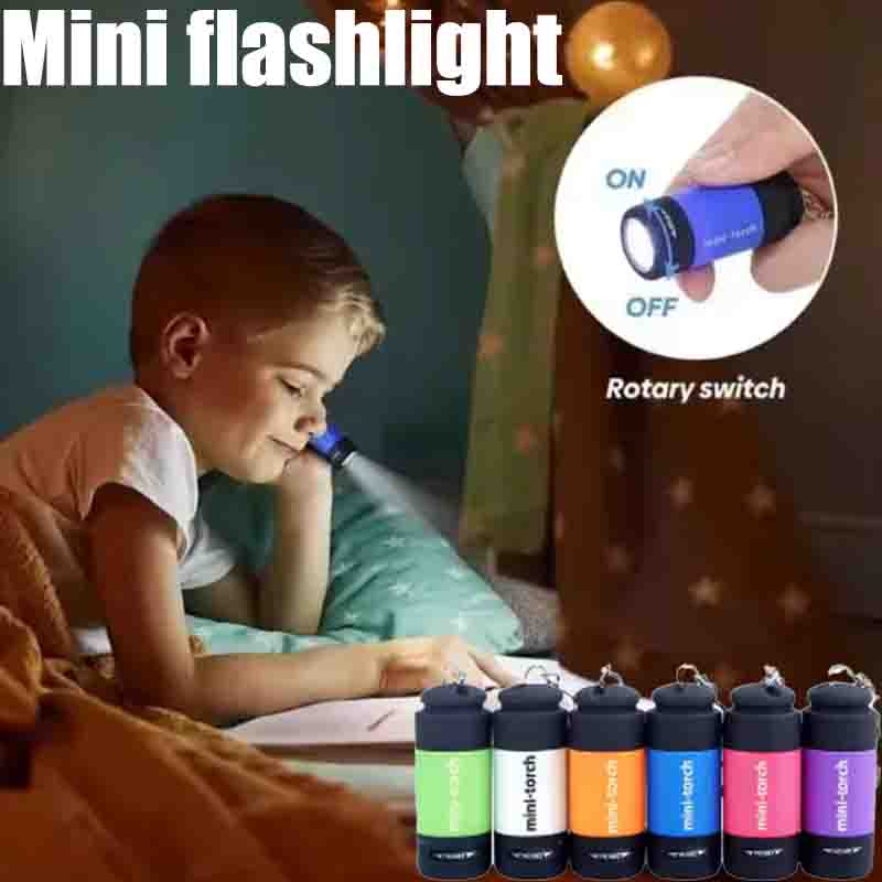 Mini linterna recargable por U - Keychain Flashlight reseña y precio