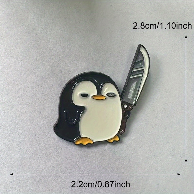 Divertido pingüino sosteniendo - Edc Everyday Carry Knives reseña y precio