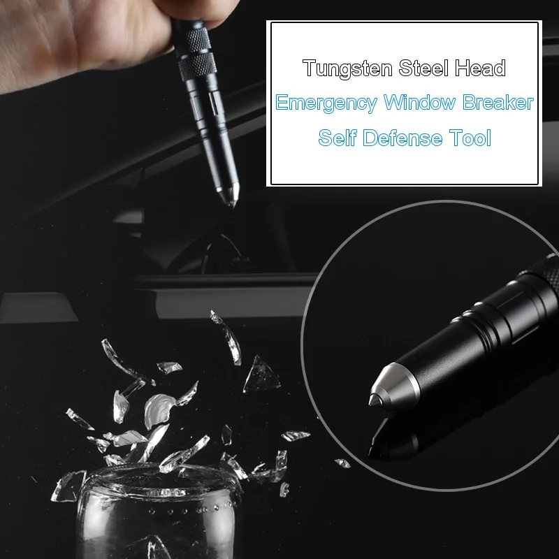 Bolígrafo táctico multifuncion - Pen Tactical Glass reseña y precio