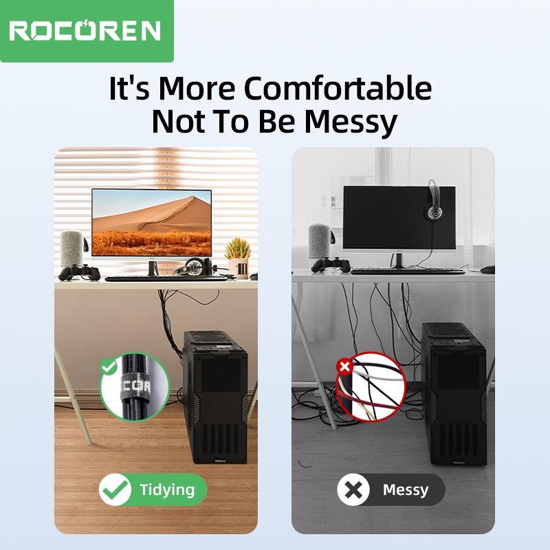 Organizador de Cables Rocoren, - Gear Tie Reusable reseña y precio