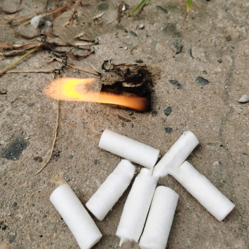 Mini arrancador de fuego portá - Ferro Rod Striker reseña y precio