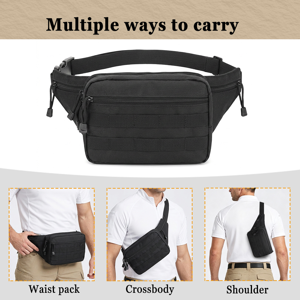 Bolsa táctica para pistola de  - Edc Concealed Carry Fanny Pack reseña y precio